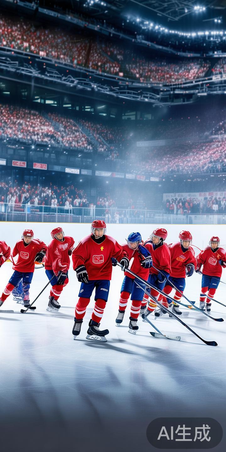 中国男子冰球队取得历史性突破，开启新时代发展新局面 